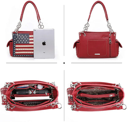 Montana West American Pride Concealed Satchel&nbsp;