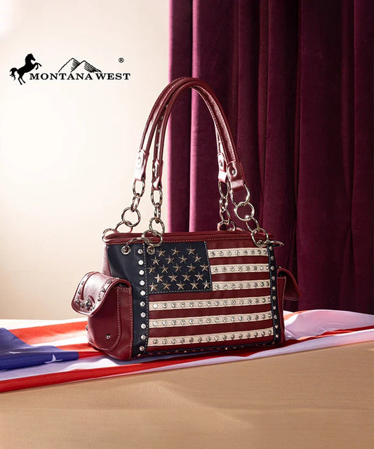 Montana West American Pride Concealed Satchel