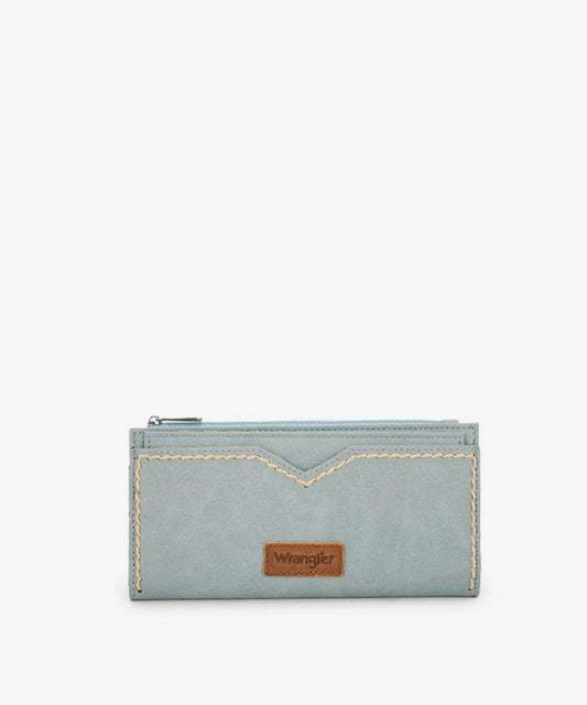 Wrangler Western Stitch Zip Wallet