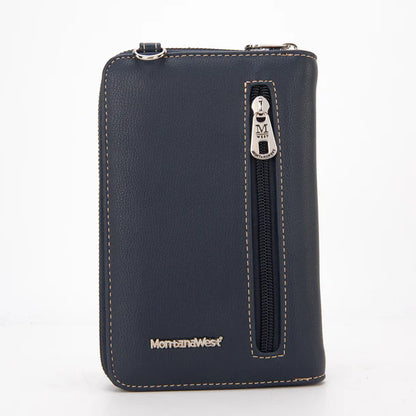 Montana West American Flag Phone Crossbody Bag